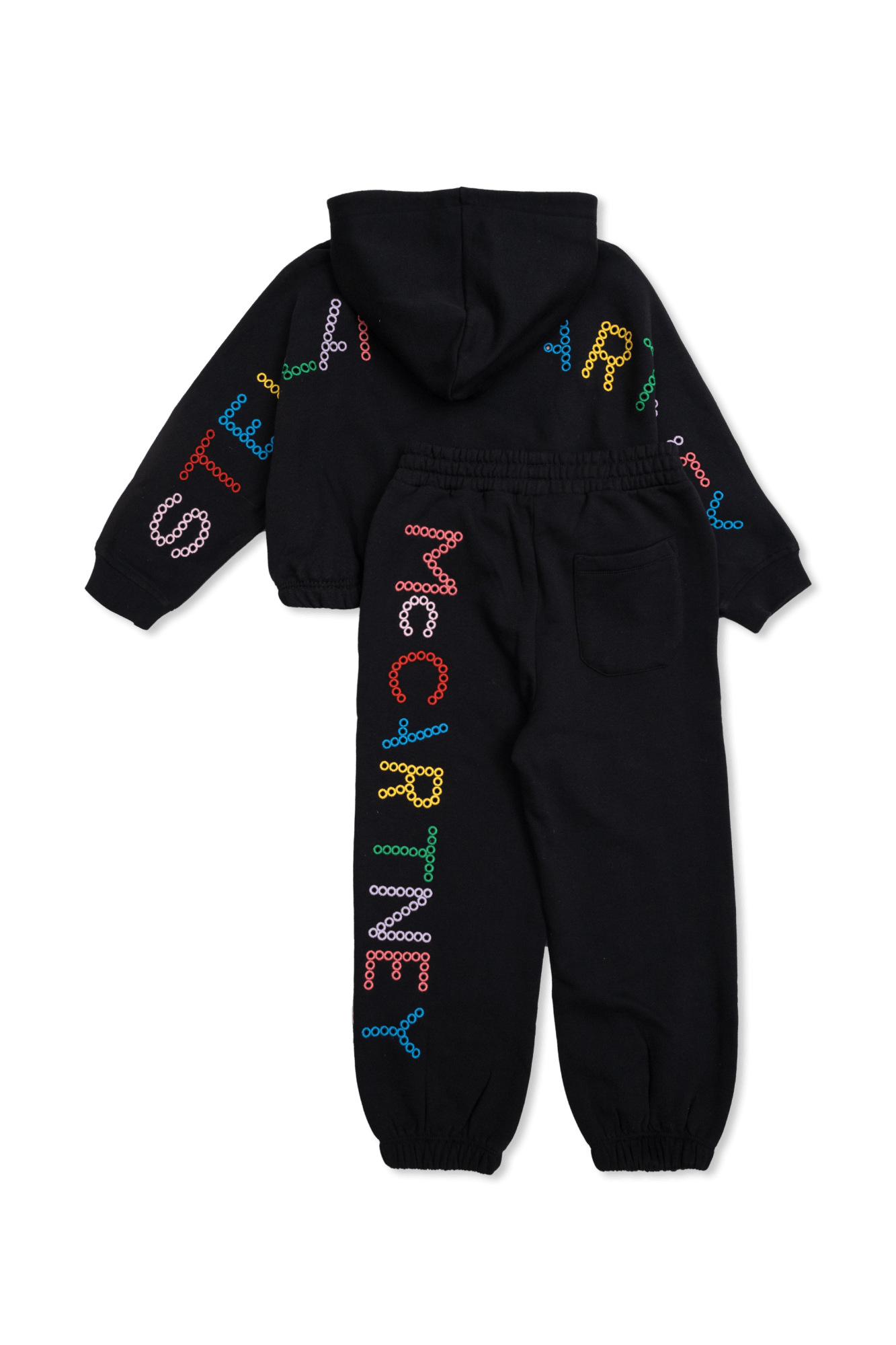 Stella McCARTNEY Kids - Комплекти - Black Color Logo Tracksuit - Love|Labels