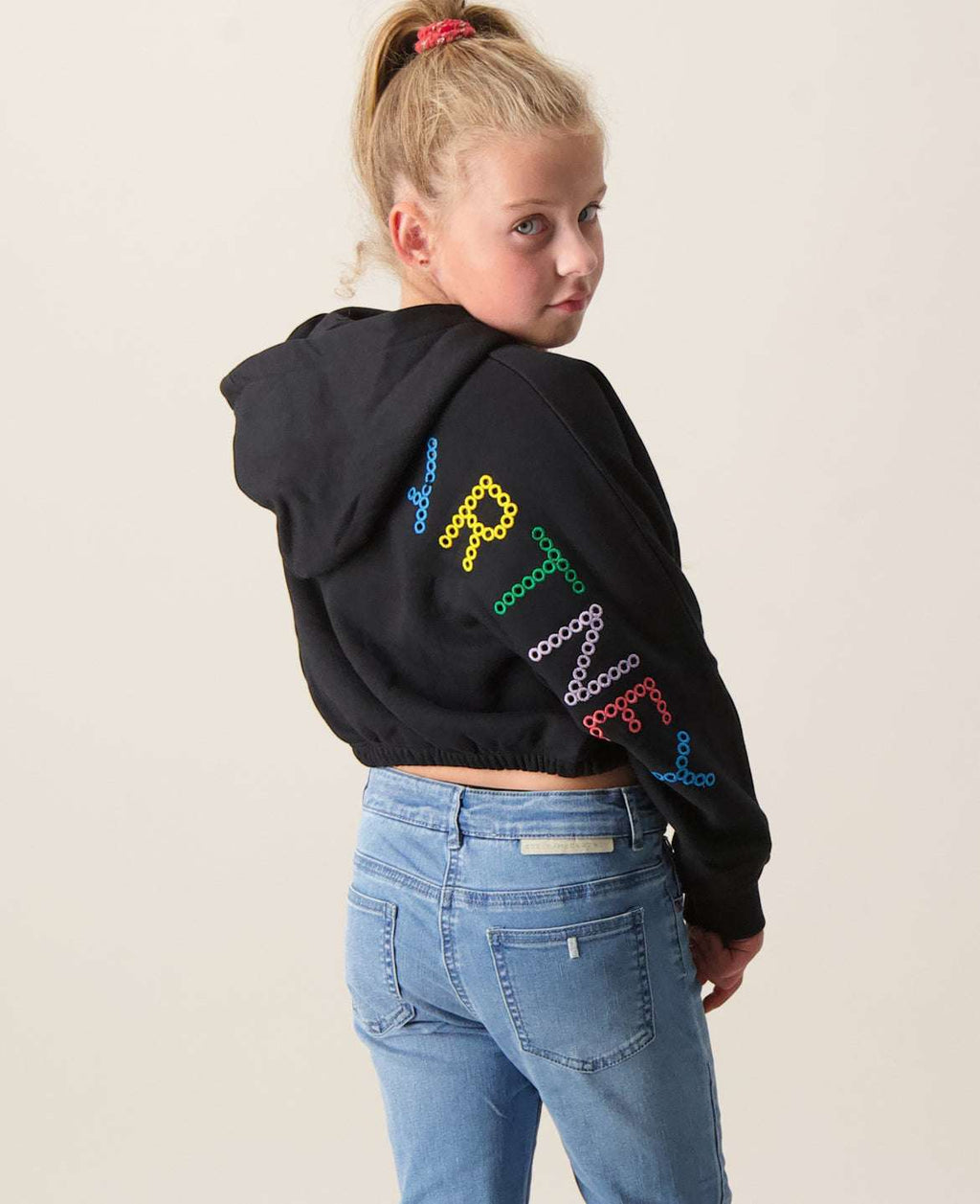 Stella McCARTNEY Kids - Комплекти - Black Color Logo Tracksuit - Love|Labels