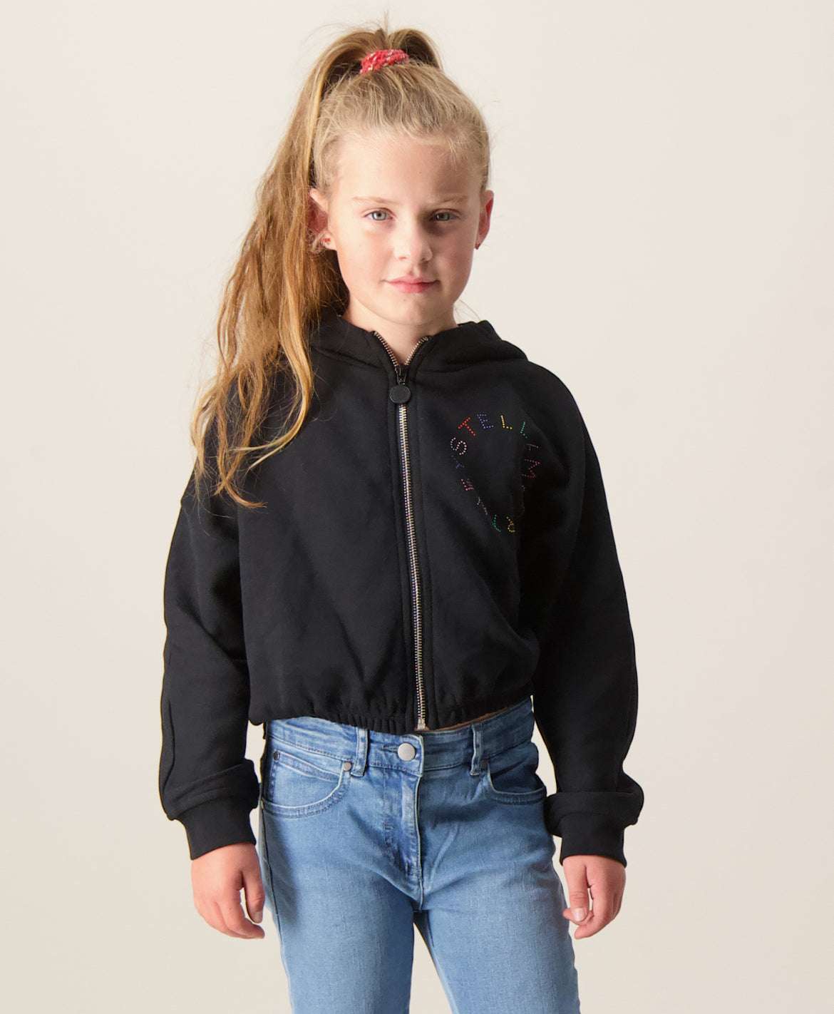 Stella McCARTNEY Kids - Комплекти - Black Color Logo Tracksuit - Love|Labels