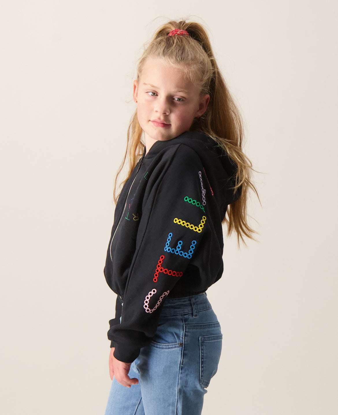 Stella McCARTNEY Kids - Комплекти - Black Color Logo Tracksuit - Love|Labels