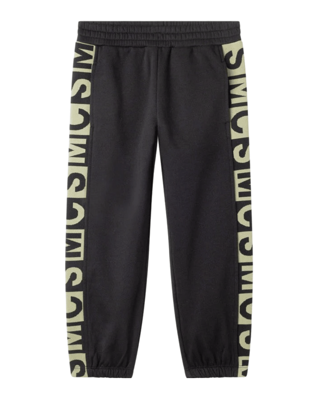 Stella McCARTNEY Kids - Панталони - Black Graphic Logo Sweatpants - Love|Labels