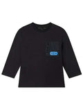 Stella McCARTNEY Kids - Блузи - Black LS Logo Top - Love|Labels