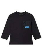 Stella McCARTNEY Kids - Блузи - Black LS Logo Top - Love|Labels