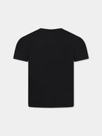 Stella McCARTNEY Kids - Тениски - Black Print T-Shirt - Love|Labels