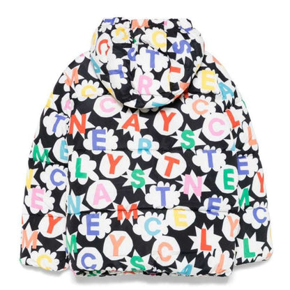 Stella McCARTNEY Kids - Якета - Black Puffer Multicolor Jacket - Love|Labels
