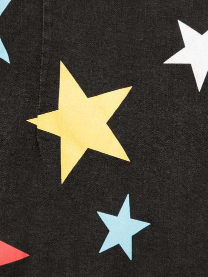 Stella McCARTNEY Kids - Рокли - Black Stars Denim Dress - Love|Labels