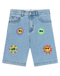 Blue Sun Denim Shorts