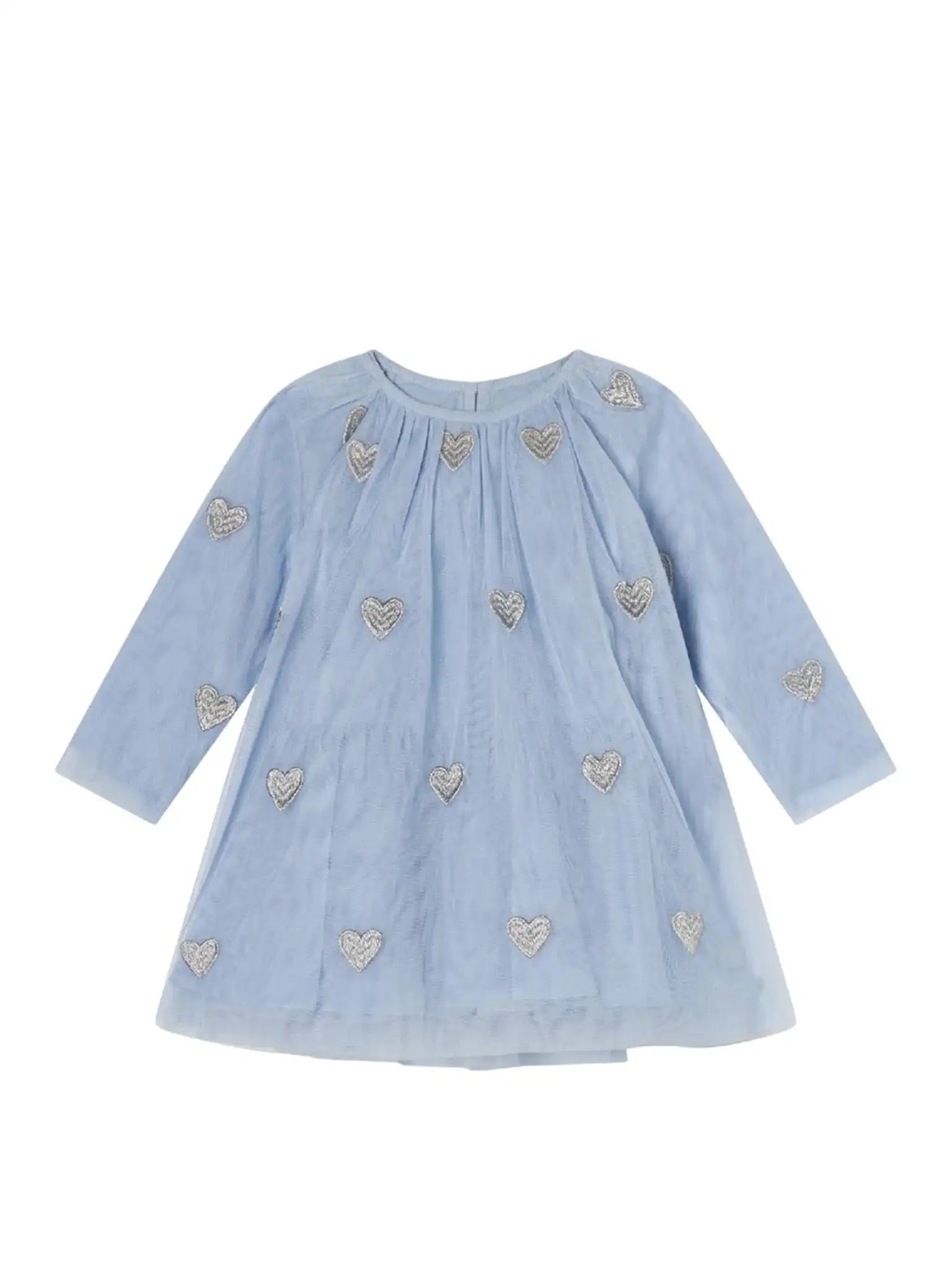 Stella McCARTNEY Kids - Рокли - Blue Tulle Heart Dress - Love|Labels