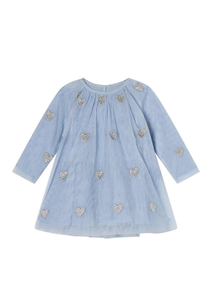 Stella McCARTNEY Kids - Рокли - Blue Tulle Heart Dress - Love|Labels