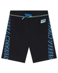 Boys Black Logo Shorts