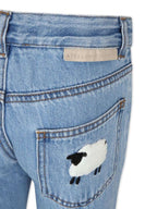 Stella McCARTNEY Kids - Панталони - Boys Blue Doodle Denim Jeans - Love|Labels