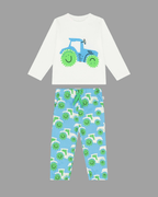 Stella McCARTNEY Kids - Панталони - Boys Blue Tractor Logo Joggers - Love|Labels