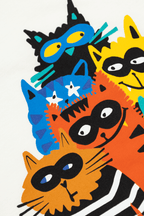 Stella McCARTNEY Kids - Тениски - Colorful Cats T-Shirt - Love|Labels