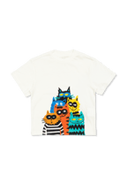Stella McCARTNEY Kids - Тениски - Colorful Cats T-Shirt - Love|Labels