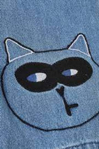 Stella McCARTNEY Kids - Шорти - Denim Cats Shorts - Love|Labels