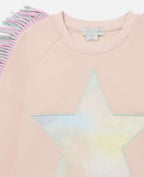 Stella McCARTNEY Kids - Блузи - Fringed Star Sweatshirt - Love|Labels