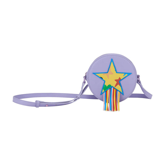 Stella McCARTNEY Kids - Аксесоари - Чанти - Girls Lilac Star Shoulder Bag - Love|Labels