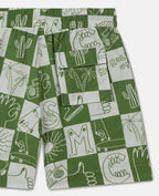 Stella McCARTNEY Kids - Шорти - Green Check Shorts - Love|Labels