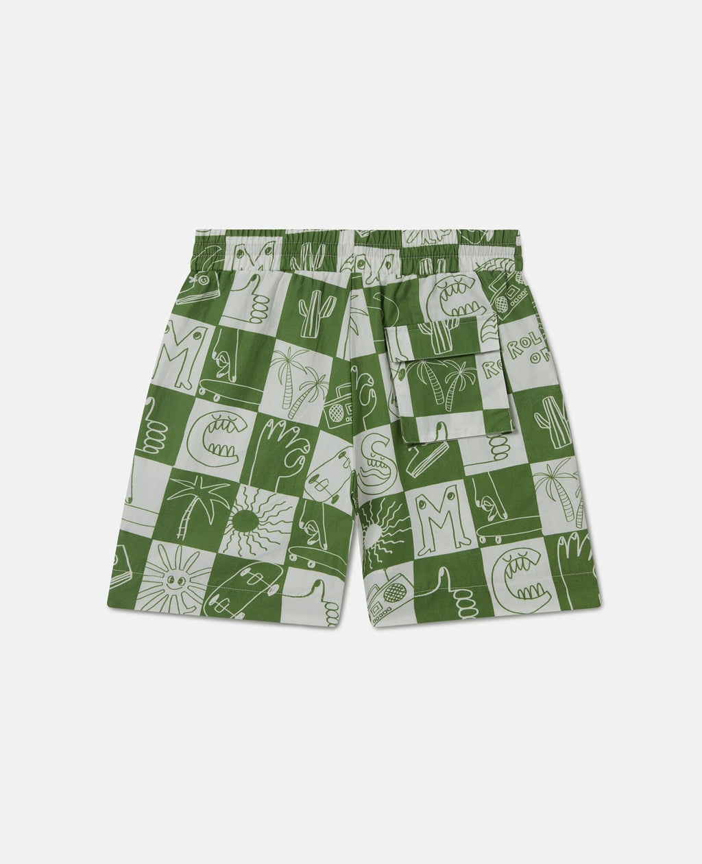 Stella McCARTNEY Kids - Шорти - Green Check Shorts - Love|Labels