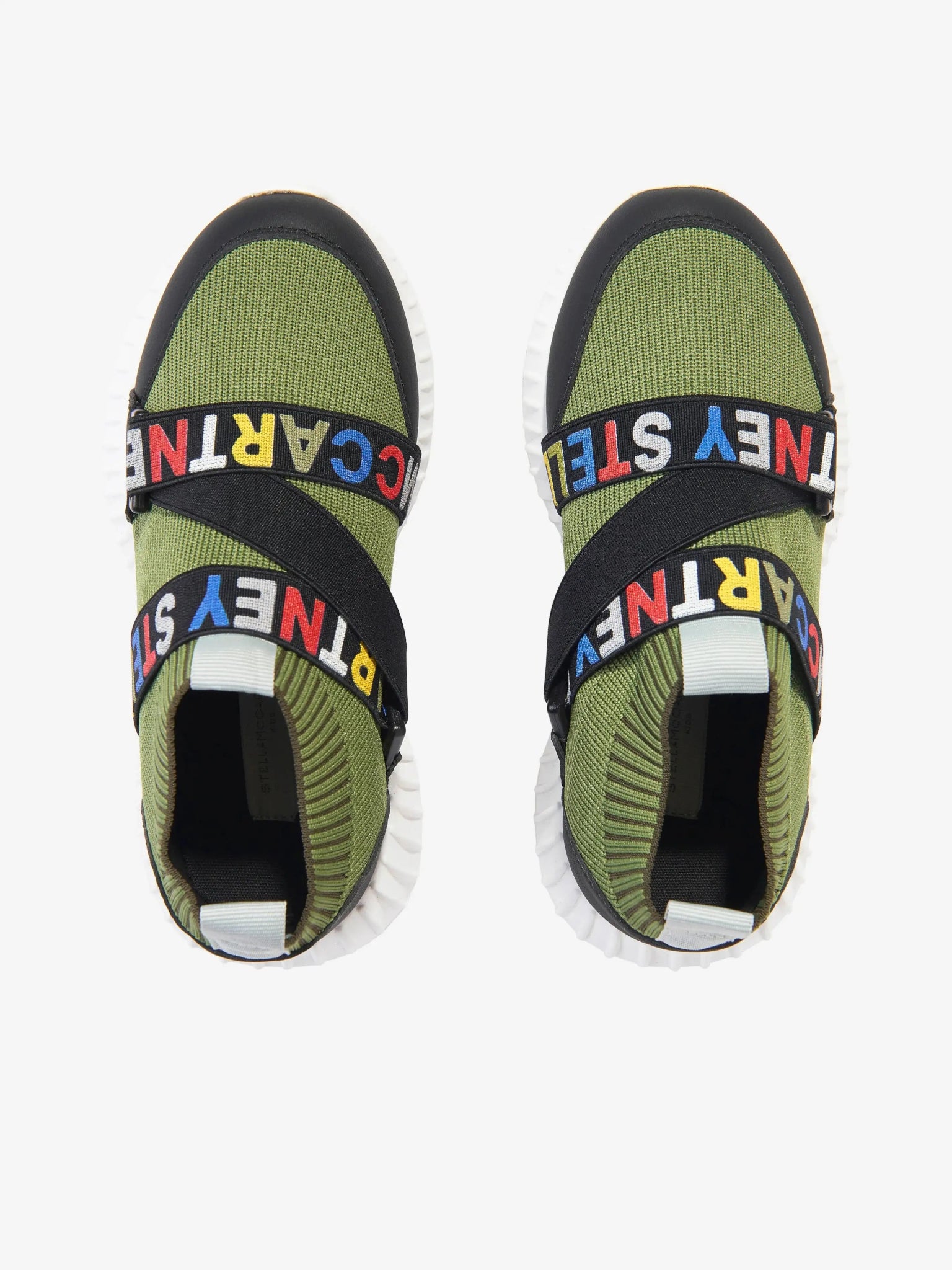 Stella McCARTNEY Kids - Обувки - Green Logo Sneakers - Love|Labels