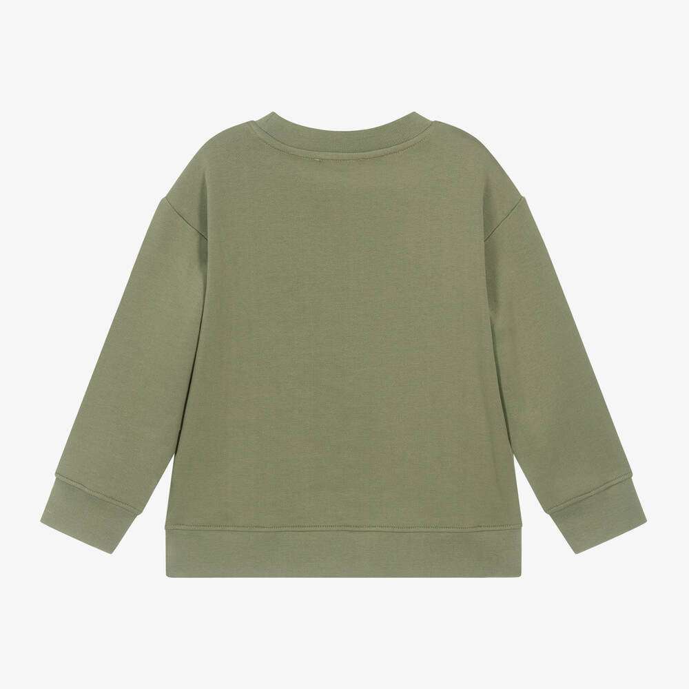 Stella McCARTNEY Kids - Блузи - Green Logo Sweatshirt - Love|Labels