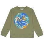 Stella McCARTNEY Kids - Блузи - Green Logo Sweatshirt - Love|Labels