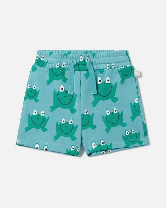 Stella McCARTNEY Kids - Шорти - Green Printed Baby Shorts - Love|Labels