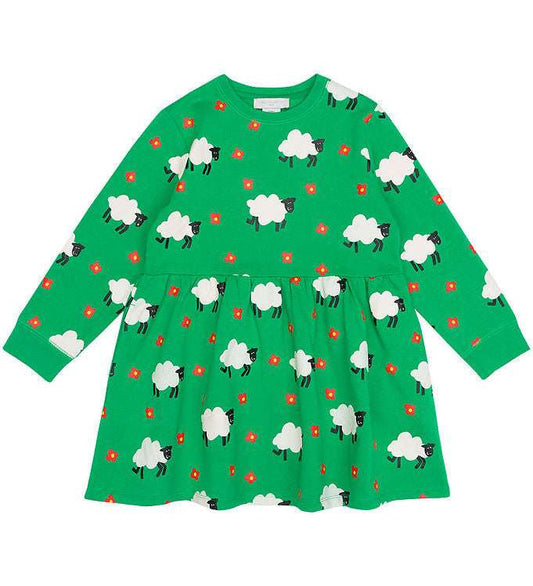 Stella McCARTNEY Kids - Рокли - Green Sheep Dress - Love|Labels