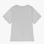 Stella McCARTNEY Kids - Тениски - Grey Cotton Logo T-Shirt - Love|Labels