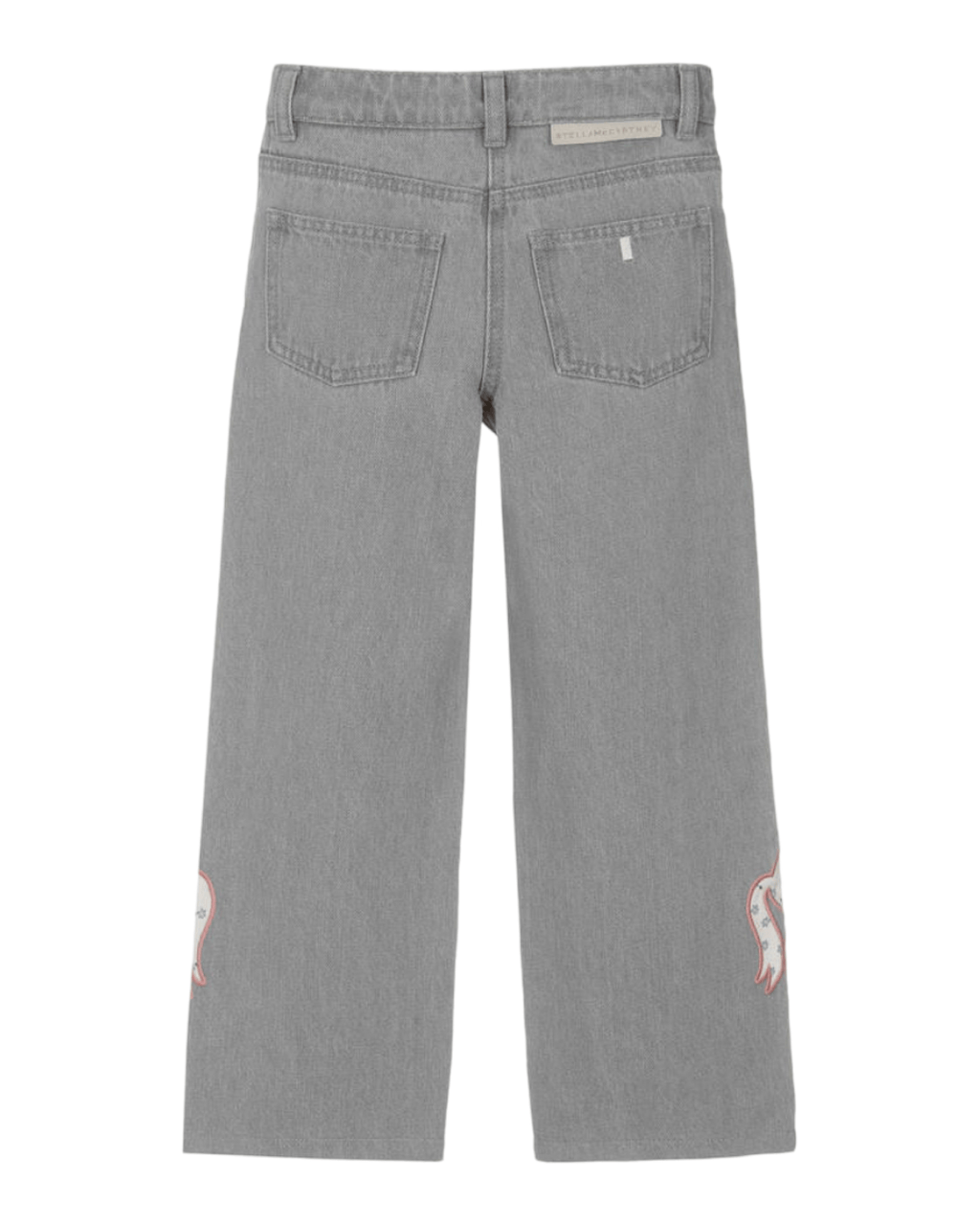 Stella McCARTNEY Kids - Панталони - Grey Flared Jeans - Love|Labels