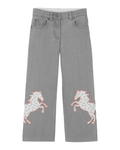 Stella McCARTNEY Kids - Панталони - Grey Flared Jeans - Love|Labels