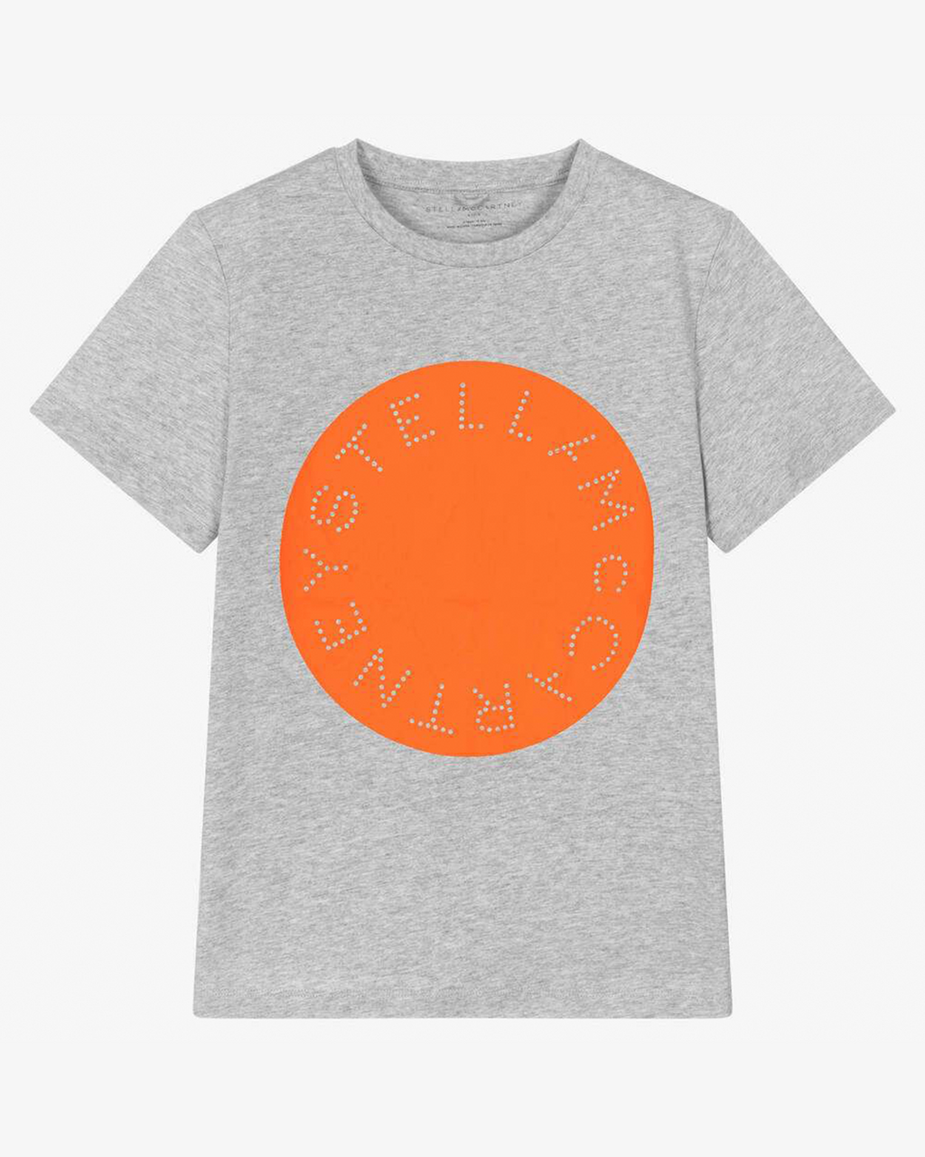 Grey & Orange Circle Logo T-Shirt