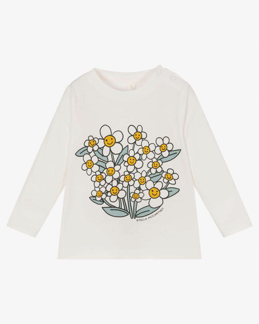 Ivory Cotton Daisies Top