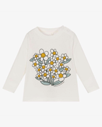 Ivory Cotton Daisies Top