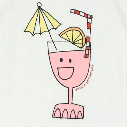 Stella McCARTNEY Kids - Тениски - Ivory Juice T-Shirt - Love|Labels