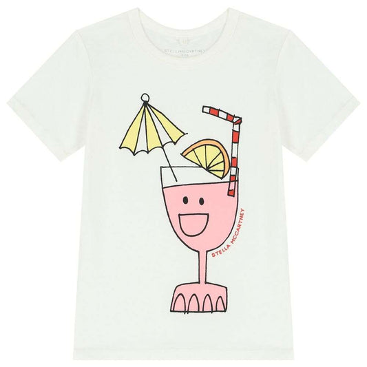 Stella McCARTNEY Kids - Тениски - Ivory Juice T-Shirt - Love|Labels