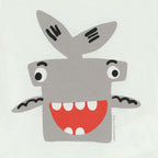 Stella McCARTNEY Kids - Тениски - Ivory Shark T-Shirt - Love|Labels