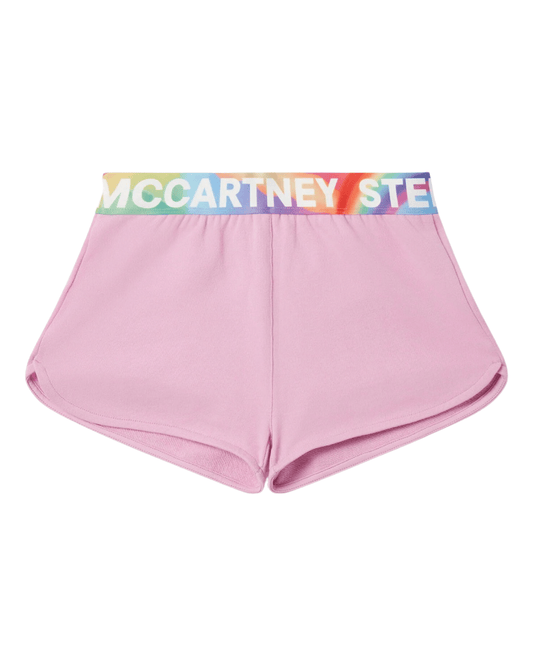 Stella McCARTNEY Kids - Шорти - Logo Tape Shorts - Love|Labels