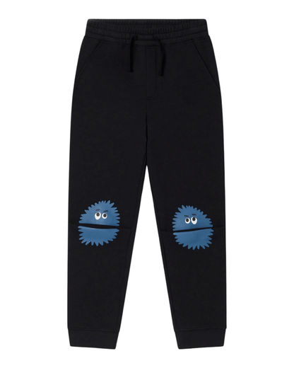 Stella McCARTNEY Kids - Панталони - Monster Face Knee Patch Joggers - Love|Labels