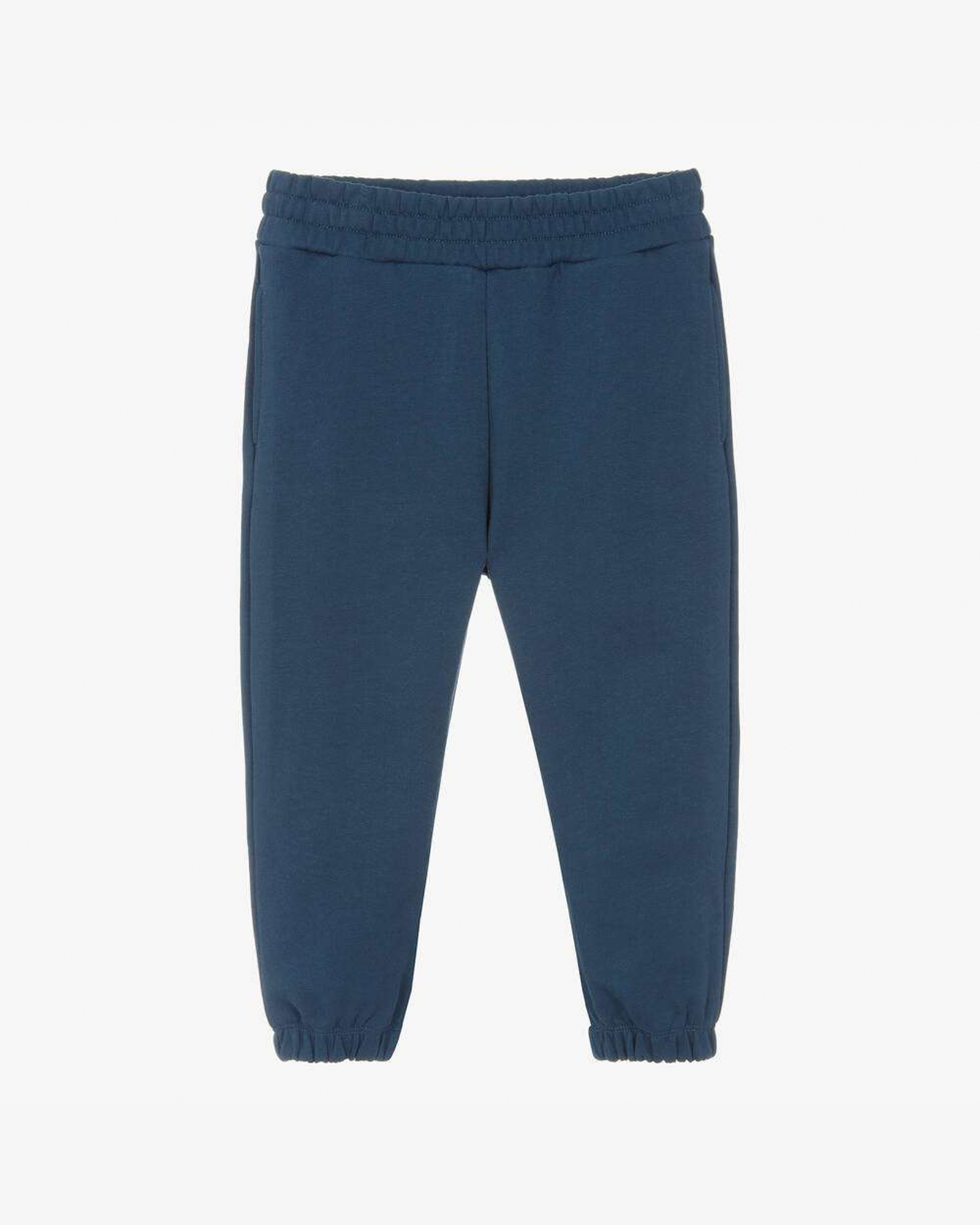 Navy Blue Cotton Joggers