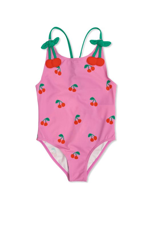 Stella McCARTNEY Kids - Бански - One - Piece Cherries Swimsuit - Love|Labels