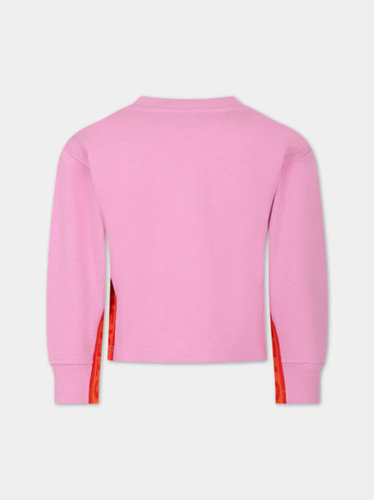 Stella McCARTNEY Kids - Блузи - Pink Felpa Red Logo - Love|Labels