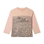 Stella McCARTNEY Kids - Блузи - Pink Horses T-Shirt - Love|Labels