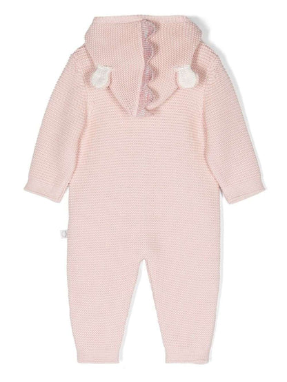Stella McCARTNEY Kids - Ромпери - Pink Knitted Playsuit Unicorn - Love|Labels
