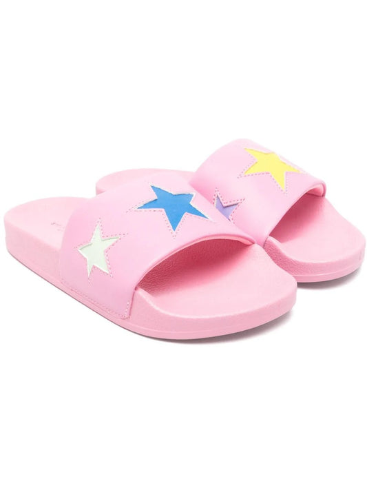 Stella McCARTNEY Kids - Обувки - Pink Stars Slippers - Love|Labels