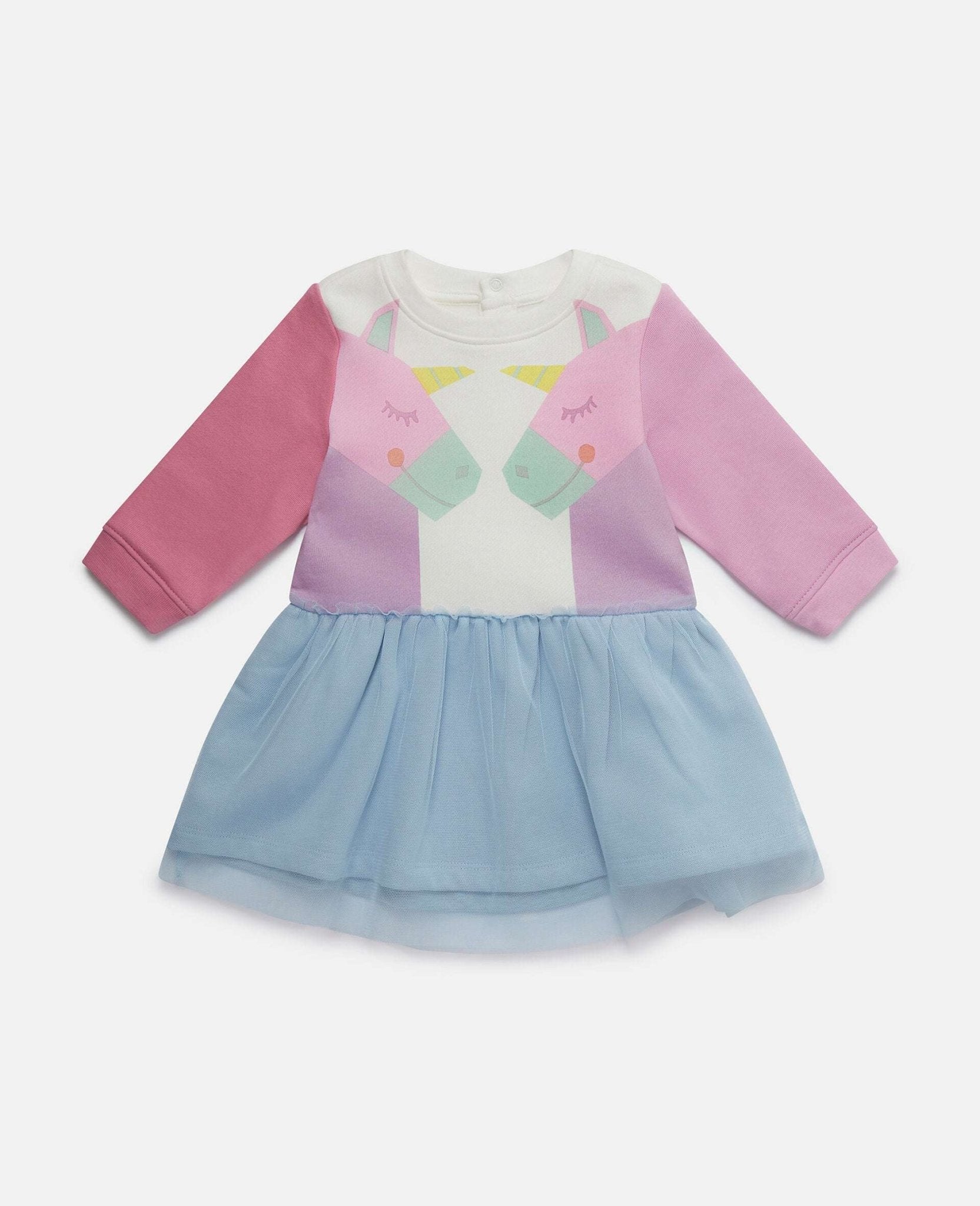 Stella McCARTNEY Kids - Рокли - Rainbow Unicorn Jersey Dress - Love|Labels