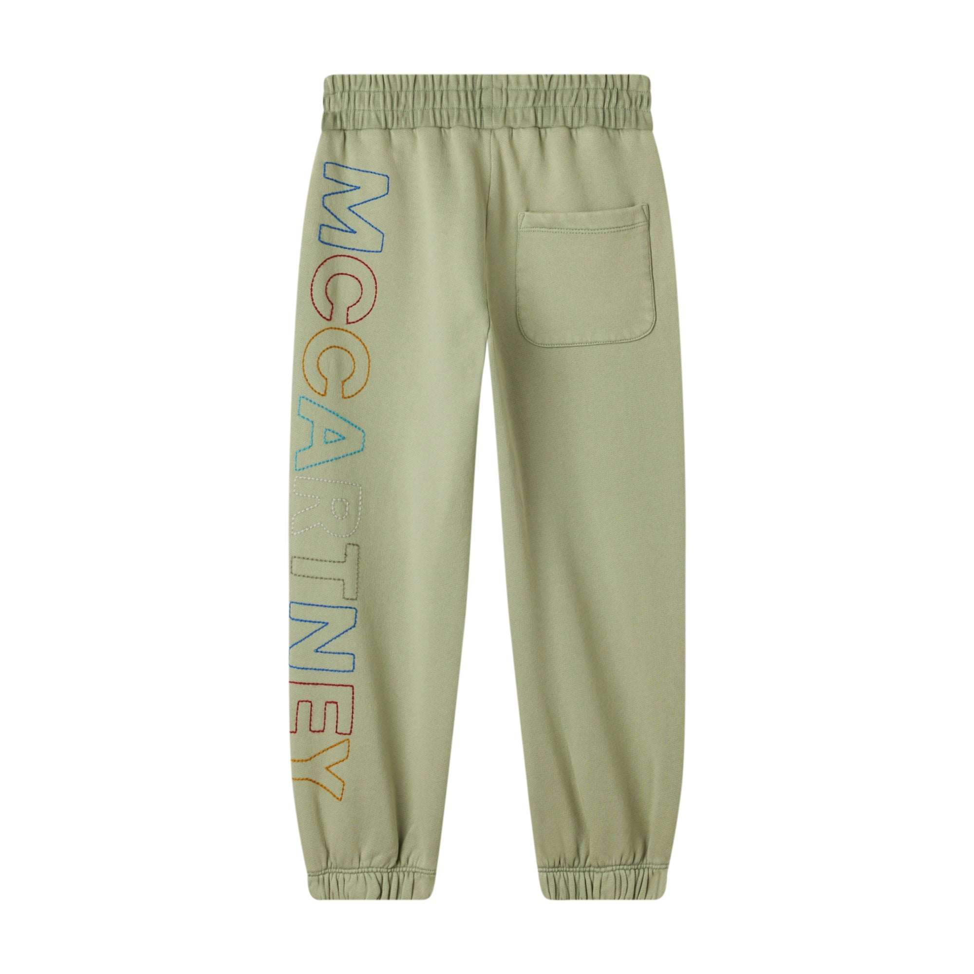 Stella McCARTNEY Kids - Панталони - Sports Green Sweatpants - Love|Labels