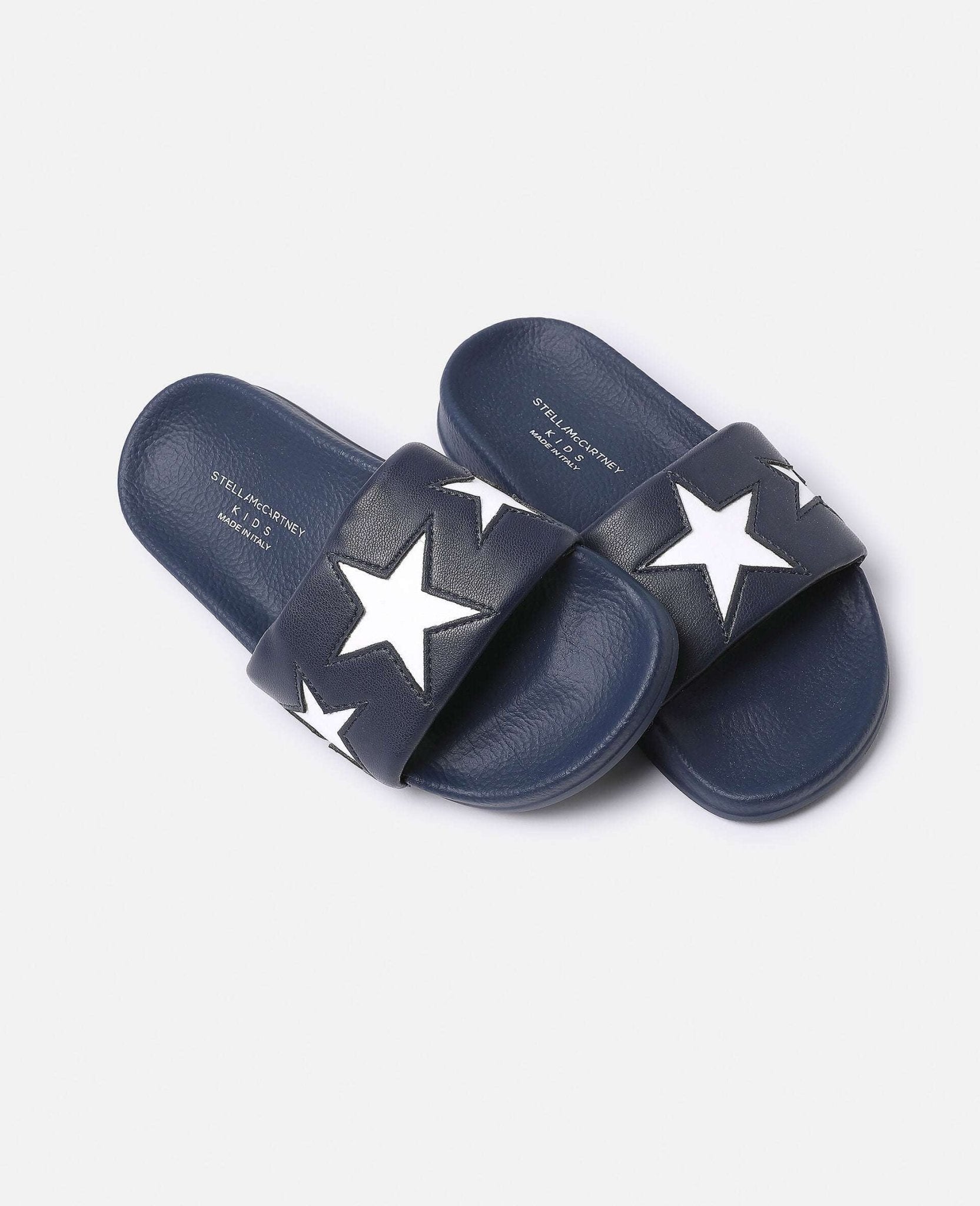 Stella McCARTNEY Kids - Обувки - Star Navy Slides - Love|Labels