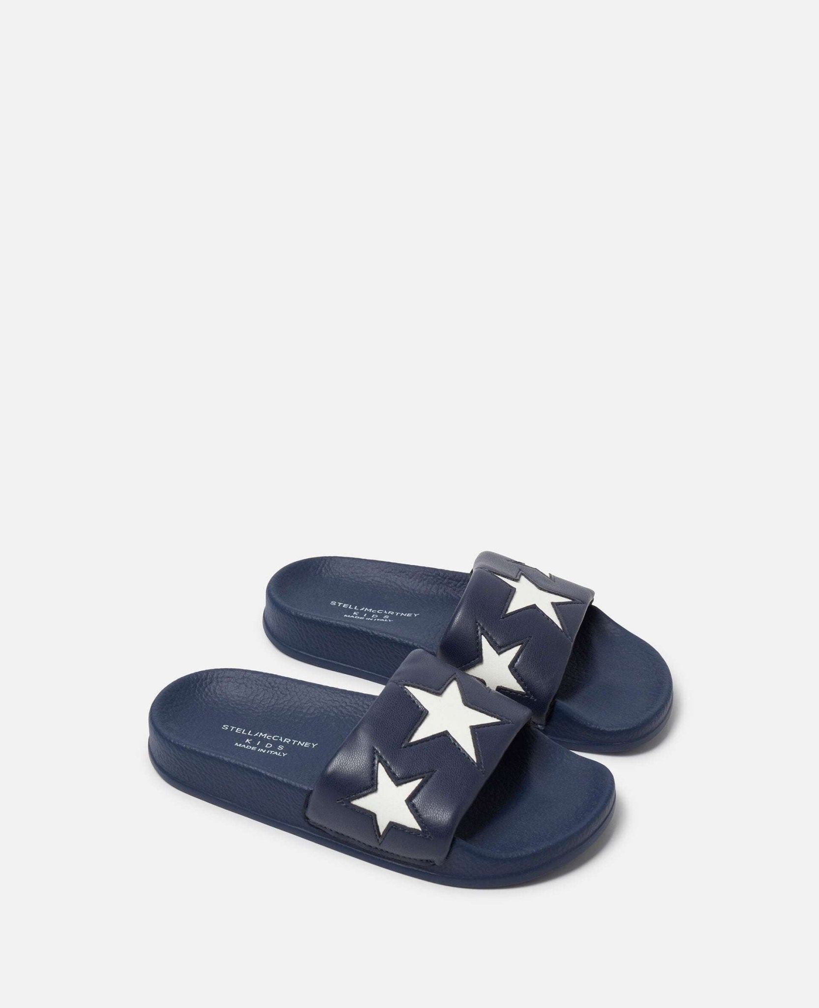 Stella McCARTNEY Kids - Обувки - Star Navy Slides - Love|Labels