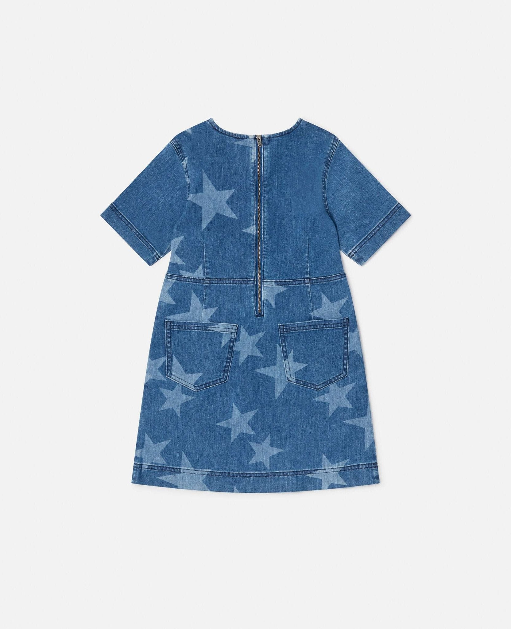 Stella McCARTNEY Kids - Рокли - Star Print Denim Dress - Love|Labels